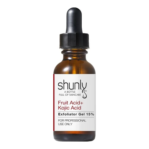 Shunly Fruit Acid + Kojic Acid Exfoliator Gel 15% 1 Shunly Fruit Acid + Kojic Acid Exfoliator Gel 15%