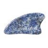 Odacite Crystal Contour Gua Sha Blue Sodalite Beauty Tool