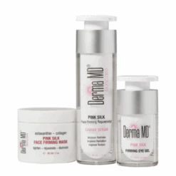 Derma MD Pink Silk Trio - Serum Eye And Mask